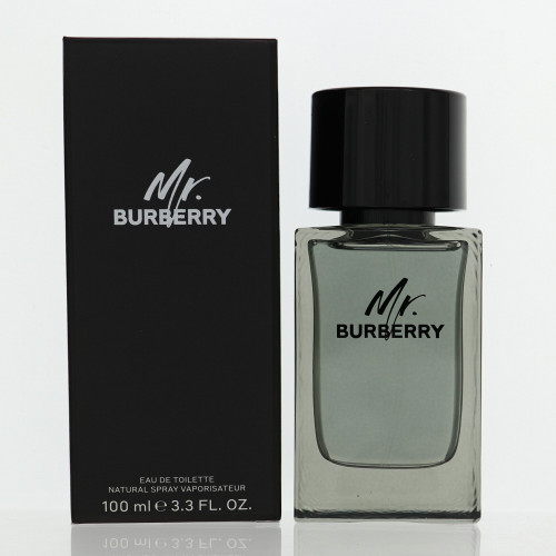 Mr. Burberry By Burberry 3.3 Oz Eau De Toilette Spray For Men - Box (3614229840124)