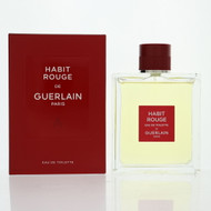 Habit Rouge By Guerlain 5 Oz Eau De Toilette Spray For Men - Box (3346470304833)