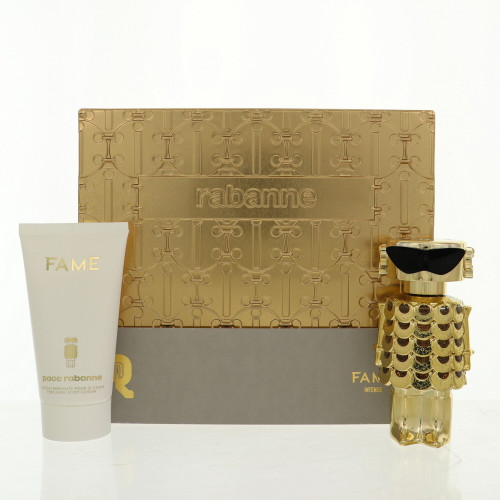 Fame Intense By Paco Rabanne 2 Piece Set For Women: 1.7 Oz Eau De Parfum Spray, 2.5 Oz Body Lotion For Women - Gift Set (3349668635108)