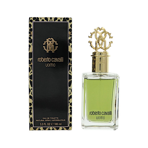 Roberto Cavalli Uomo By Roberto Cavalli 3.3 Oz Eau De Toilette Spray For Men - Box (3616303445164)