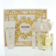 Moschino Toy 2 By Moschino 3 Piece Set For Women: 3.4 Oz Eau De Parfum Spray, 0.3 Oz Eau De Parfum Spray, 3.4 Oz Body Lotion For Women - Gift Set (8011003900138)