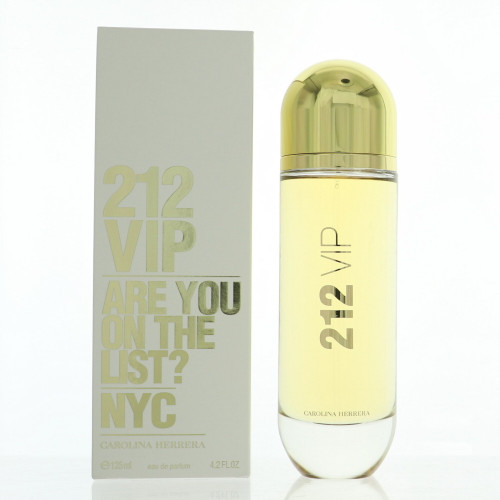 212 Vip By Carolina Herrera 4.2 Oz Eau De Parfum Spray For Women - Box (8411061878668)