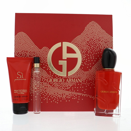 Armani Si Passione By Giorgio Armani 3.3 Oz Eau De Parfum Spray For Women - Gift Set (3614274337051)