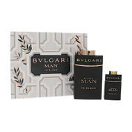 Bvlgari Man In Black By Bvlgari 2 Piece Set For Men: 3.4 Oz Eau De Parfum Spray, 0.5 Oz Eau De Parfum Spray For Men - Gift Set (783320422317)