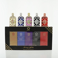 Luxury Collection Set By Orientica 5 Piece Eau De Parfum Set For Unisex: 0.25 Oz Amber Rouge, 0.25 Oz Oud Saffron, 0.25 Oz Velvet Gold , 0.25 Oz Royal Bleu, 0.25 Oz Royal Amber For Unisex - Gift Set (00751787077319)