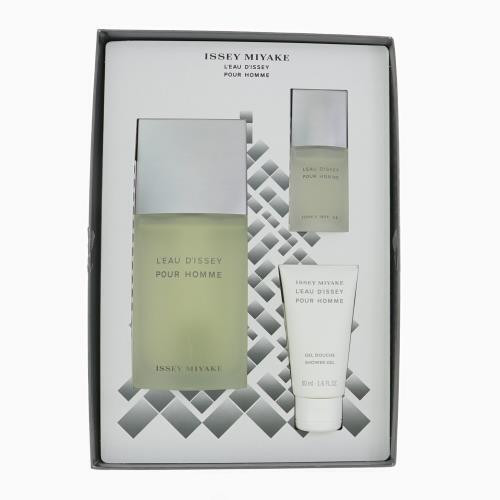 Issey Miyake L'eau D'issey By Issey Miyake 3 Piece Gift Set - 4.2 Oz Eau De Toilette Spary For Men - Gift Set (3423222119683)