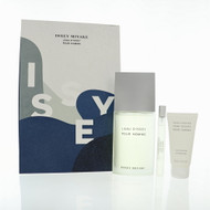 Issey Miyake L'eau D'issey By Issey Miyake 3 Piece Gift Set - 4.2 Oz Eau De Toilette Spary For Men - Gift Set (3423222119683)