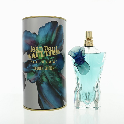 Le Beau Flower Edition By Jean Paul Gaultier 4.2 Oz Eau De Parfum Spray For Men - Box (8435415102537)