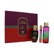 Aziza Fig Yourself X Daniel Rene By Luniche 3 Piece Set For Unisex: 3.4 Oz Eau De Parfum Spray, 0.3 Oz Eau De Parfum Spray, 3.4 Oz Fragrance Mist For Unisex - Gift Set (850068869657)