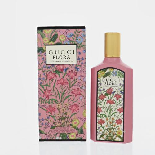 Gucci Flora Gorgeous Gardenia By Gucci 3.3 Oz Eau De Parfum Spray For Women - Box (3616302022472)