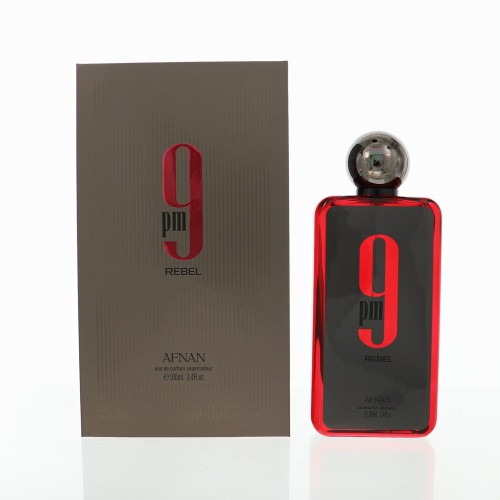 9 Pm Rebel By Afnan 3.4 Oz Eau De Parfum Spray For Men - Box (6290171075288)