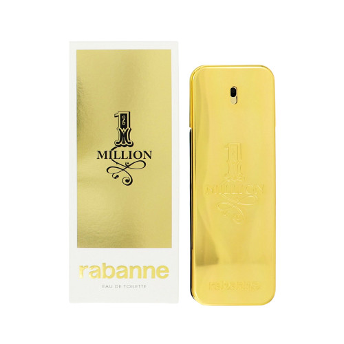1 Million By Paco Rabanne 3.4 Oz Eau De Toilette Spray For Men - Box (701019693572)