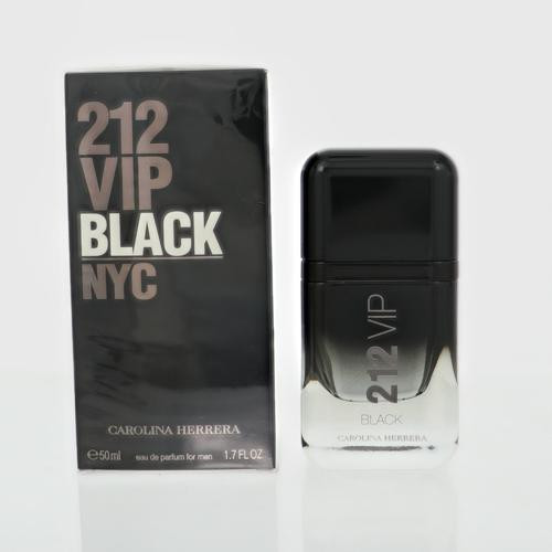212 Vip Black By Carolina Herrera 1.7 Oz Eau De Parfum Spray For Men - Box (8411061869406)