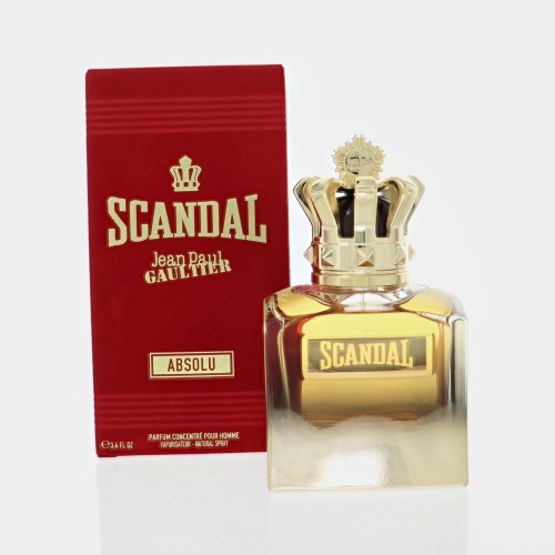 Scandal Absolu By Jean Paul Gaultier 3.4 Oz Eau De Parfum Spray For Men - Box (8435415080385)
