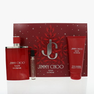 Jimmy Choo Man Extreme By Jimmy Choo 3 Piece Set For Men: 3.3 Oz Eau De Parfum Spray, 0.25 Oz Eau De Parfum Spray, 3.3 Oz All-Over Shower Gel For Men - Gift Set (3386460158442)