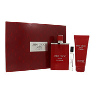 Jimmy Choo Man Extreme By Jimmy Choo 3 Piece Set For Men: 3.3 Oz Eau De Parfum Spray, 0.25 Oz Eau De Parfum Spray, 3.3 Oz All-Over Shower Gel For Men - Gift Set (3386460156080)