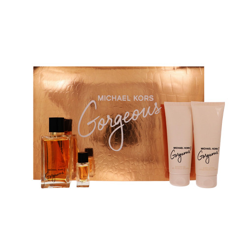 Michael Kors Gorgeous By Michael Kors 3.4 Oz Eau De Parfum Spray For Women - Gift Set (850049716628)