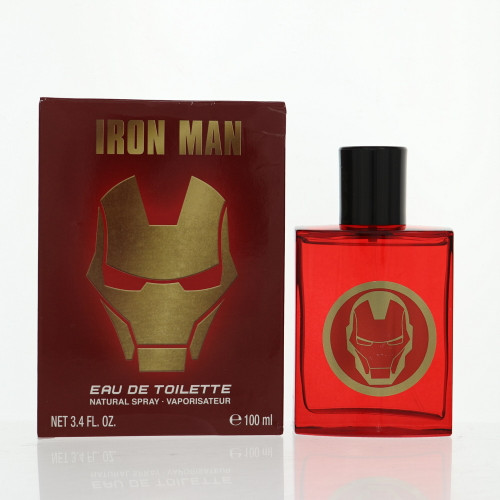 Iron Man By Marvel 3.4 Oz Eau De Toilette Spray For Children - Box (8411114086231)