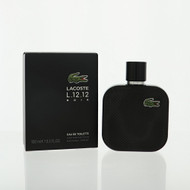Lacoste Eau De Lacoste L.12.12 Noir By Lacoste 3.3 Oz Eau De Toilette Spray For Men - Box (0737052413204)