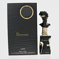 His Confession By Lattafa 3.4 Oz Eau De Parfum Spray For Men - Box (6290360599113)