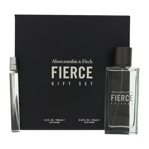 Abercrombie & Fitch Fierce By Abercrombie & Fitch 2 Piece Gift Set - 3.4 Oz Eau De Cologne Spray, 0.33 Oz Eau De Cologne Spray For Men - Gift Set (085715166685)
