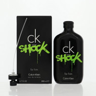 Ck One Shock By Calvin Klein 6.7 Oz Eau De Toilette Spray For Men - Box (3607342401426)
