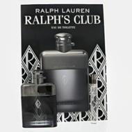 Ralph's Club By Ralph Lauren 2 Piece Set For Men: 3.4 Oz Eau De Toilette Spray, 0.34 Oz Eau De Toilette Spray For Men - Gift Set (3605973004382)