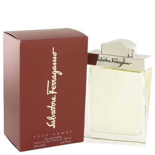 Salvatore Ferragamo By Salvatore Ferragamo 3.4 Oz Eau De Toilette Spray For Men - Box (8056860211638)