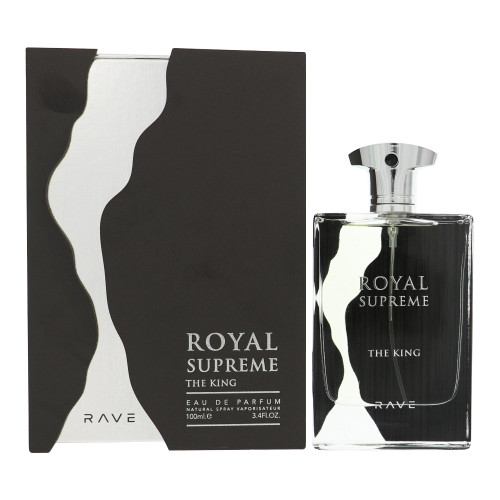 Royal Supreme The King By Lattafa 3.4 Oz Eau De Parfum Spray For Men - Box (6290360594132)