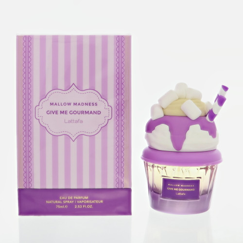 Give Me Gourmand Mallow Madness By Lattafa 2.53 Oz Eau De Parfum Spray For Men - Box (6290362349686)