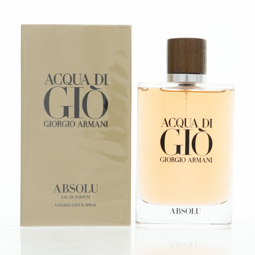Acqua Di Gio Absolu By Giorgio Armani 4.2 Oz Eau De Parfum Spray For Men - Box (3614271992932)