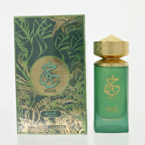 Khair Pistachio By Paris Corner 3.4 Oz Eau De Parfum Spray For Women - Box (6291419205566)