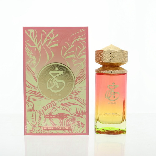 Peach Delulu By Paris Corner 3.4 Oz Eau De Parfum Spray For Women - Box (6298875001251)