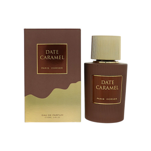 Date Caramel By Paris Corner 3.4 Oz Eau De Parfum Spray For Women - Box (6298785243529)