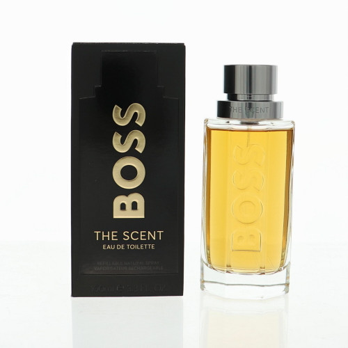 Boss The Scent By Hugo Boss 3.3 Oz Eau De Toilette Spray For Men - Box (3616305040480)