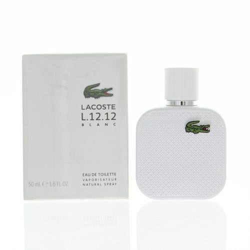 Lacoste L.12.12 Blanc By Lacoste 1.7 Oz Eau De Toilette Spray For Men - Box (3386460149105)