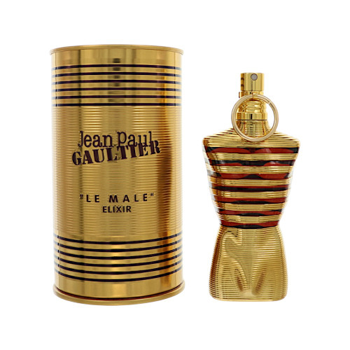 Le Male Elixir By Jean Paul Gaultier 2.5 Oz Parfum Spray For Men - Box (8435415076937)