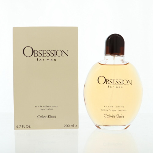 Obsession By Calvin Klein 6.7 Oz Eau De Toilette Spray For Men - Box (0088300106752)