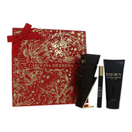 Bad Boy By Carolina Herrera 3 Piece Gift Set For Men - 1.7Oz  Eau De Toilette, 3.4Oz Shower Gel, 10Ml  Eau De Toilette For Men - Gift Set (8411061122570)