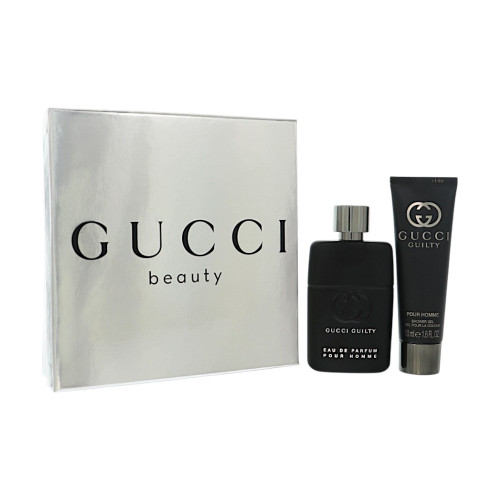 Gucci Guilty By Gucci 2 Piece Gift Set For Men - 1.6 Oz Parfum, 1.7 Oz  Shower Gel For Men - Gift Set (3616305447746)