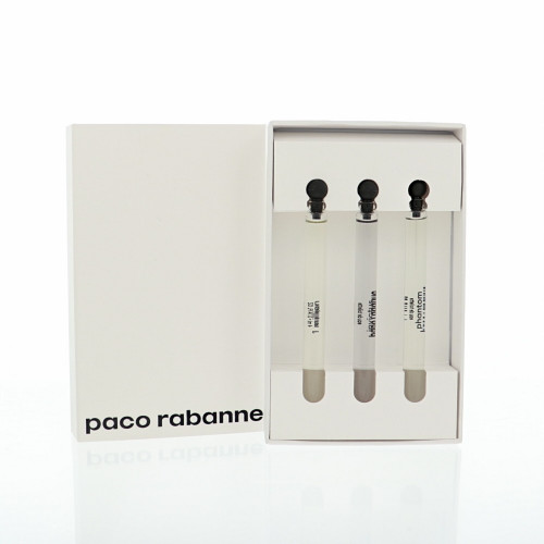 Mini Paco Rabanne By Paco Rabanne 3 Piece Gift Set For Men - 0.14 Oz 1 Million Eau De Toilette Splash, 0.14 Oz Invictus Eau De Toilette Splash, 0.14 Oz Phantom Eau De Toilette Splash For Men - Gift Set (3349668625321)