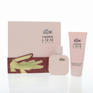 Lacoste L.12.12 Rose By Lacoste 2 Piece Set For Women: 1.7 Oz Eau De Parfum Spray, 3.3 Oz Perfumed Body Lotion For Women - Gift Set (3386460150156)