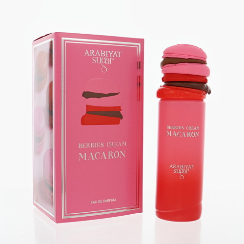 Berries Cream Macaron By Arabiyat Sugar 3.4 Oz Eau De Parfum Spray For Men - Box (6290361917121)