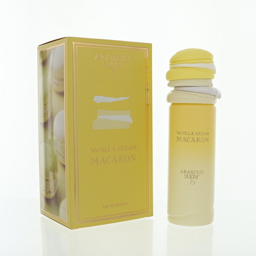 Vanilla Cream Macaron By Arabiyat Sugar 3.4 Oz Eau De Parfum Spray For Men - Box (6290361917107)