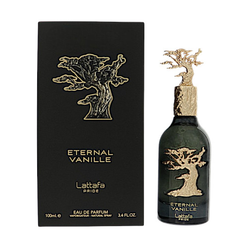 Eternal Vanille By Lattafa 3.4 Oz Eau De Parfum Spray For Men - Box (6290362349334)