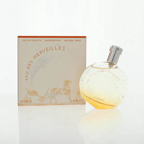 Eau Des Merveilles By Hermes 1.6 Oz Eau De Toilette Spray For Women - Box (3346130010258)
