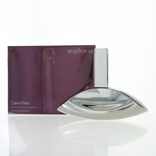 Euphoria By Calvin Klein 3.3 Oz Eau De Parfum Spray For Women - Box (0088300162505)
