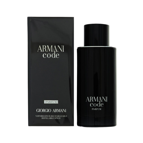 Armani Code By Giorgio Armani 4.2 Oz Eau De Parfum Refillable Spray For Men - Box (3614273636384)