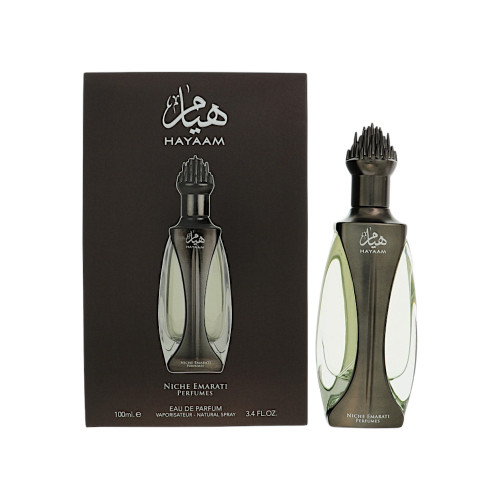 Niche Emarati Hayaam By Lattafa 3.4 Oz Eau De Parfum Spray For Men - Box (6290360592930)