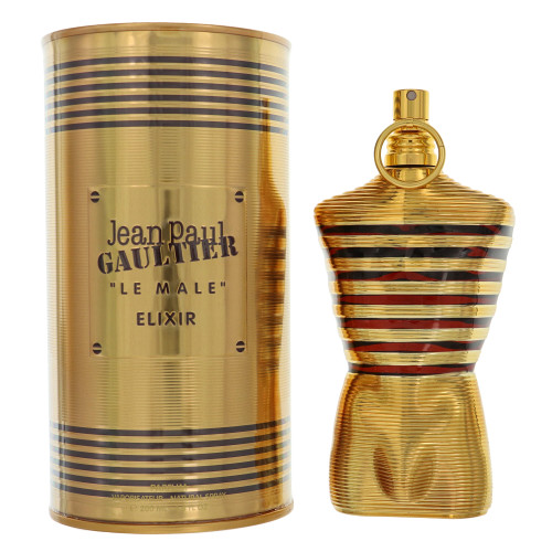Le Male Elixir By Jean Paul Gaultier 6.8 Oz Parfum Spray For Men - Box (8435415076906)